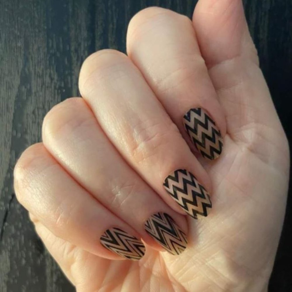 Color Street Nail Strips Chevron